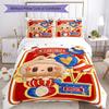 Labubu Bed Linen Set Perfect for Living Room Machine Washable Perfect Gift for Friends Family