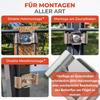 Metal Bracket Fence Attachment Clamps Anti-theft Fence Clamps  Perimeter Security