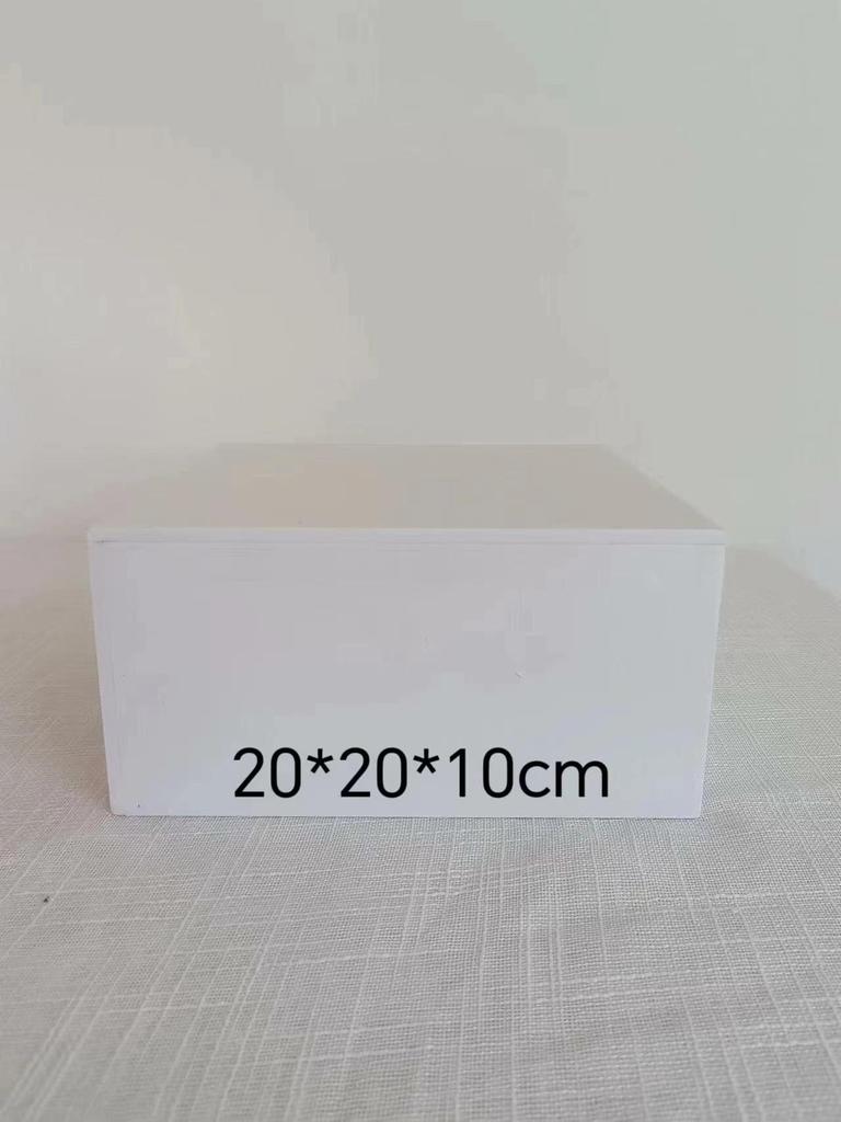 Blue Acrylic Dessert Table Display Stand for Tea Break & Birthday Ornaments