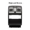 Black Gray Beige Car Rear Air Conditioner Ac Vent Grille Outlet Cover For Mercedes Benz X204 GLK Class 220 250 300 350 2008-2015