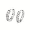 Metal Electroplated Hollowed-out Design Earrings for Women, Elegant Everyday Wear, Ladylike Ethnic Style Accessories