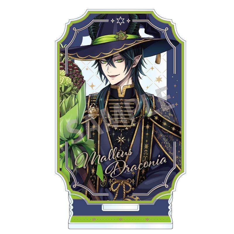 Game Twisted Wonderland Acrylic Figure Stand Model Plate Desk Decor Cosplay Malleus Idia Azul Leona Jade Floyd Xmas Gift