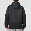 Under Armour Solid Color Zip-Up Hooded Cotton Jacket Men Black 1375447-001