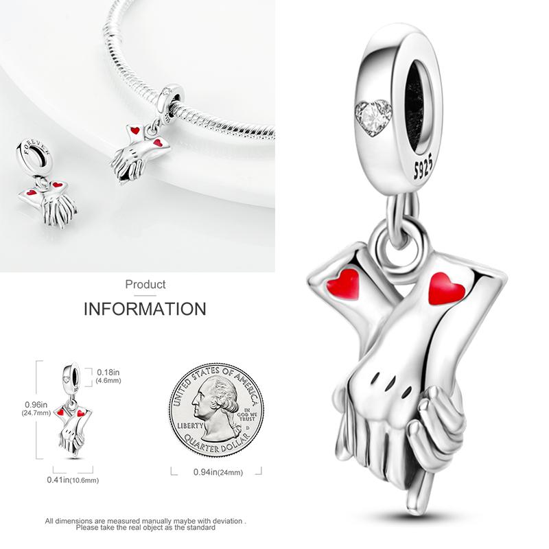 Elk Dinosaur Luminous Firefly Dangle Charm Flower Beads Sale Copper Fit Bangle Bracelet Diy Jewelry Charms