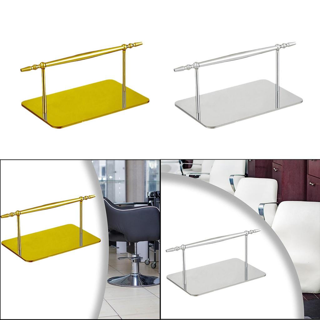 Fußstütze für elegante Friseurstühle.