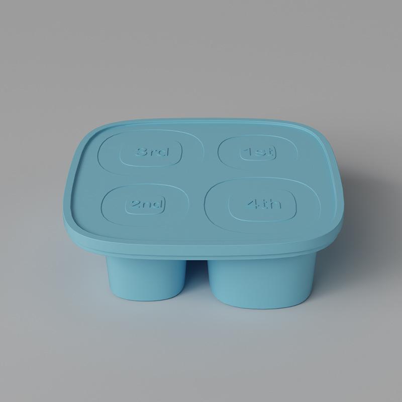 Silicone Ice Tray Box Auxiliary Food Mold Silicone Ice Tray Easy Demolding Ice Tray Mold Ice Tray Large Ice Cube Mold