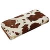 AGILITY Affa Grotto Harako Long Wallet, Leather, Round Zipper, Long Wallet, Made in Japan, CowhideLeopard
