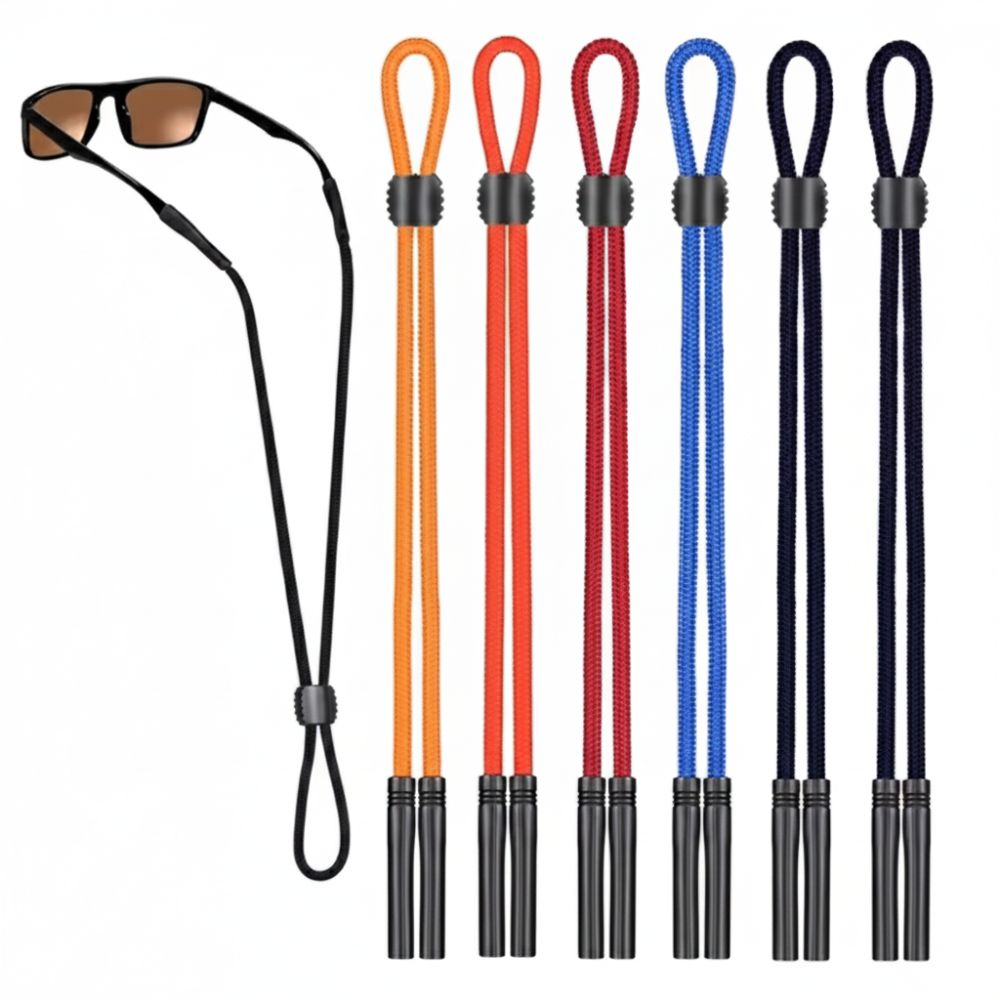 1PC Polyester Anti-slip Glasses Strap Rubber Sunglasses Lanyard Fashion Eyewear Holder Hiking