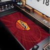 Tappetino per Mouse con Motivo Calcio AS Roma No?Tappetino Mouse da Gioco Antiscivolo con Base in Gomma per Scrivania Ufficio Casa