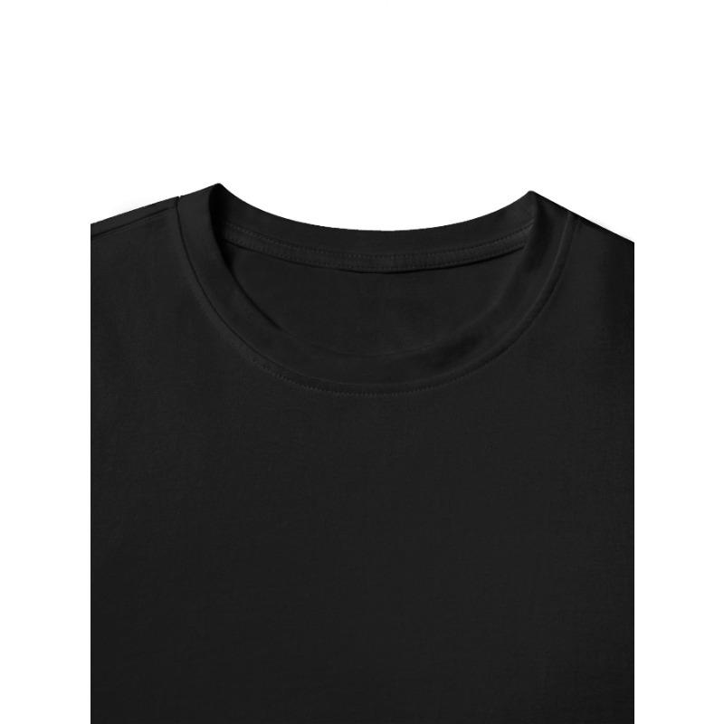 European Sizes T-Shirt for Boys, Creative Casual Tee, Lightweight And Comfortable Short Sleeve Top, Summer Apparel for Kids