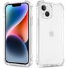Clear Shockproof Case For Apple iPhone 16e 16 15 11 Pro Max Plus Cover On iPhone 17 Air /17 ProMax Plus Back Cover Transparent