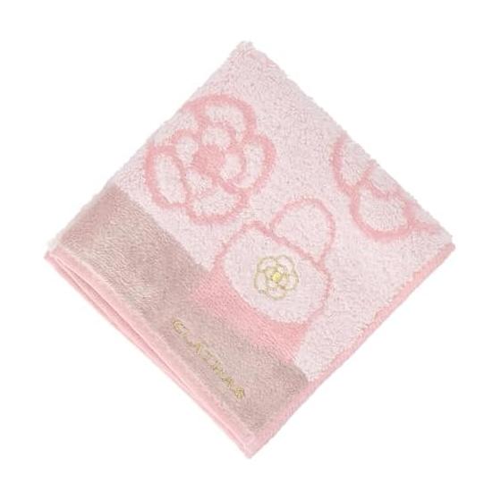 CLATHAS Women s Handkerchief Towel Handkerchief 10206008 Handkerchief Women s Camellia Pattern Women s