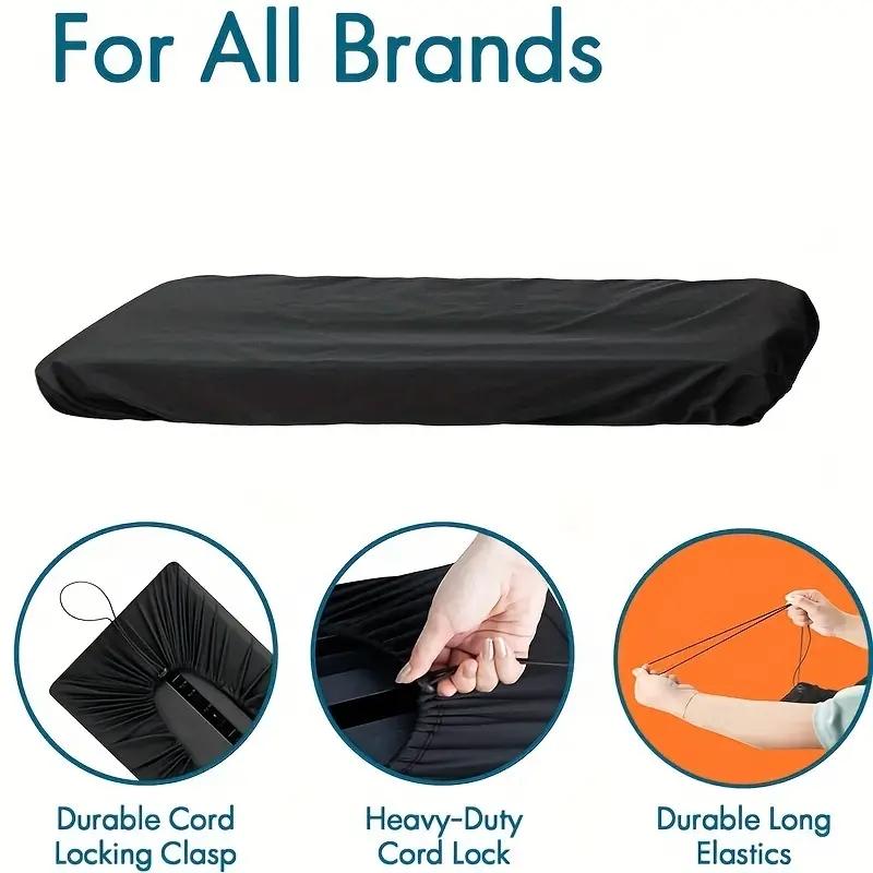 61/88 Key Digital Electronic Piano Cover Fabric Light Thin Keyboard Instrument Dust Cover Breathable Heat Radiation Dustproof