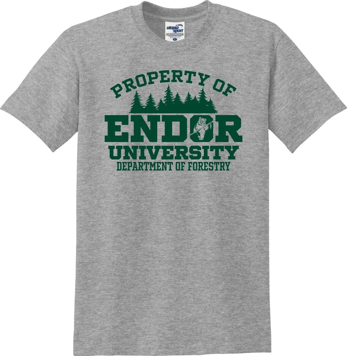 

Property of Endor University Department of Forestry Funny Unisex T shirt (S-5X) L
