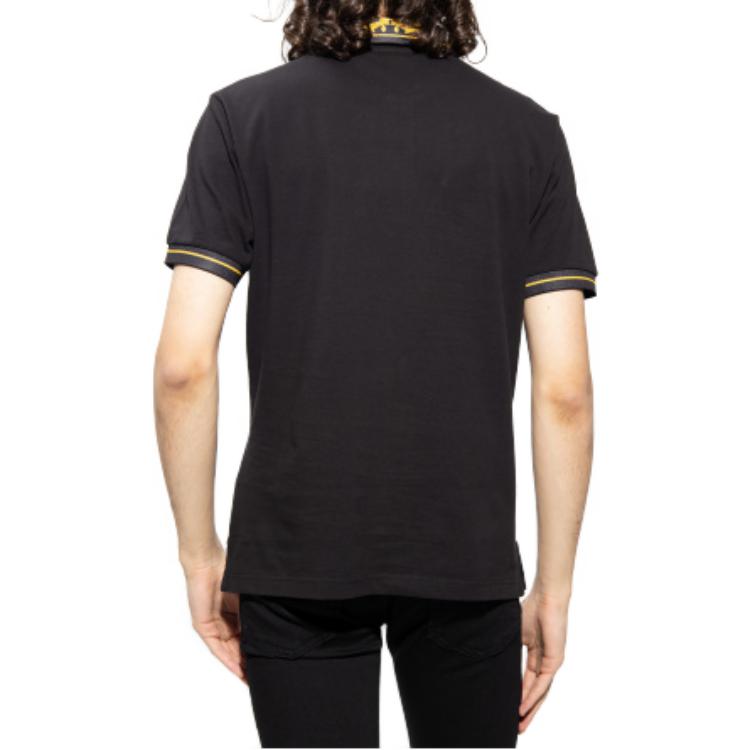 Versace Jeans Couture Koszula polo w wzór barokowy 75GAGT05-CJ01T-899