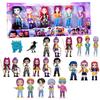 Hot Demon Slayer Anime Kpop Demons Hunters Figure Toy Cartoon Rumi/Mira/Zoey Action Figure Decoration Model Children's Gifts