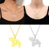 Map Flag Pendant Necklace Clavicle Chain Jewelry Venezuela Symbol Necklace