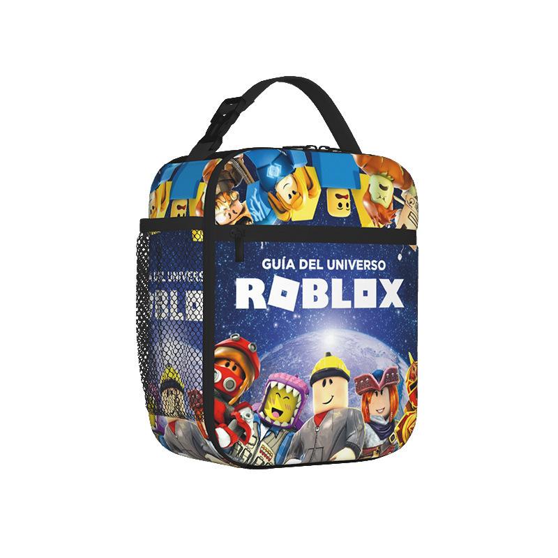 Bolsa Térmica de Dibujos Animados Bolsa de Almuerzo Portátil Fiambrera Infantil Bolsa de Hielo Antisalpicaduras Bolsa Térmica