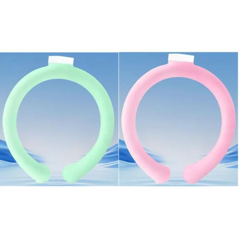 Summer Neck Cooling Ring Outdoor Running Fitness Fishing Cycling Travel Cool Neck Ring Portable Outdoor Cooling Accessories