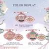 Flower Knows Midsummer Fairytales Collection Embossed Five-Color Makeup Palette