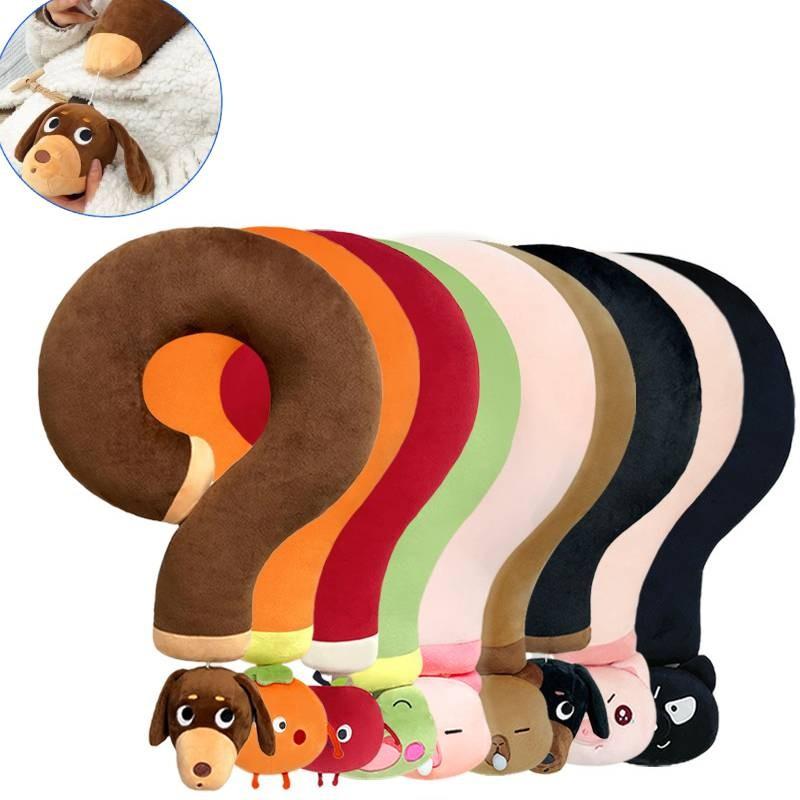 Adorable Halloween Pumpkin Greeting Pillow Soft Plush Nap Cushion For Students Gifts