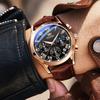 OLEVS Men's Watch - Stylish Business Watch with Waterproof Calendar Display and Luminous Design. A Great Gift for Men.