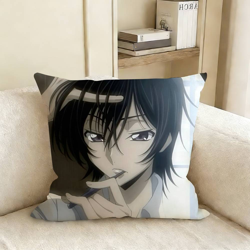 

Anime CCode Geass Pillow Cover Sofa Cushion Cover Home Room Decoration Children Gift 30x30cm