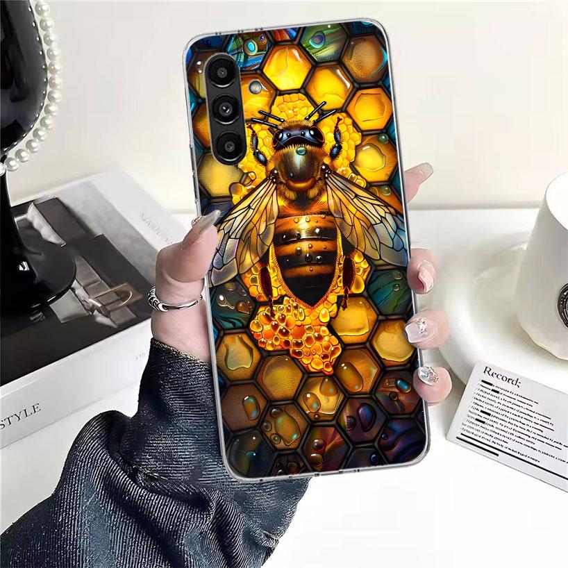 Bee Keeping Honey Animal Phone Case For Samsung Galaxy A13 A14 A15 A16 A17 A53 A54 A55 A56 A57 A33 A34 A35 A36 A37 A23 A24 A25 A