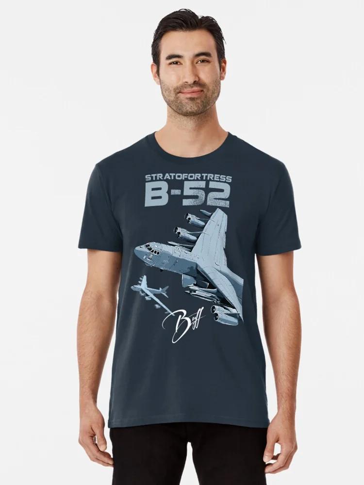 US Air Force B52 Stratofortress Heavy Bomber T Shirt New 100 Cotton Short Sleeve ONeck Casual Mens Tshirts Size S3XL