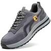 Labor Insurance Shoes Men's Four-season Anti-smashing and Anti-piercing Steel Head Work Shoes Non-slip and Deodorant Safety Shoes