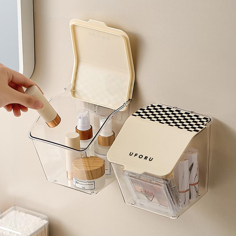 Wall-Mounted Multifunctional Storage Box for Scallions, Ginger, Garlic, and Coffee Capsules - Punch-Free Organizer Basket