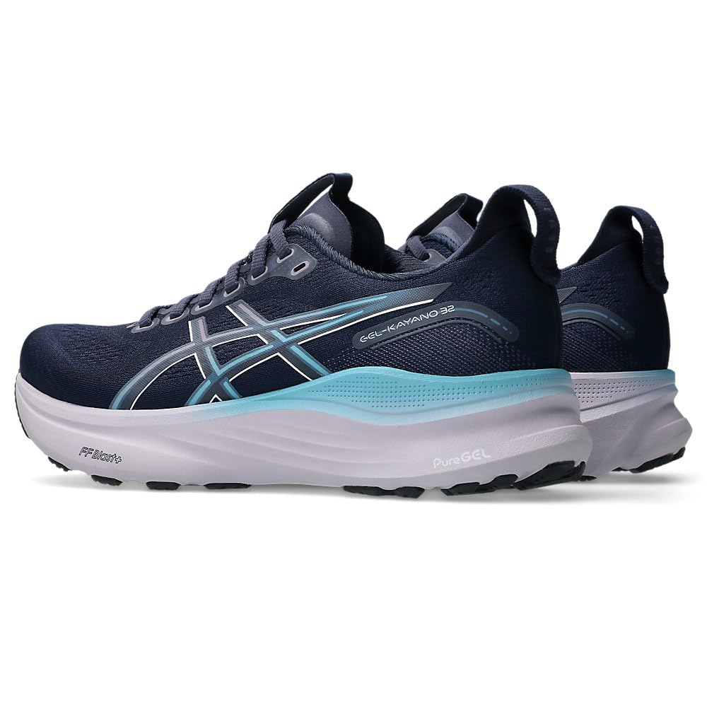 ASICS Official Store Exclusive 32 Running Size GEL-KAYANO Women's Shoes, 25.0 E, Midnight/Stillwater