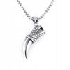 Predator Claw Necklace Silver Chain 345