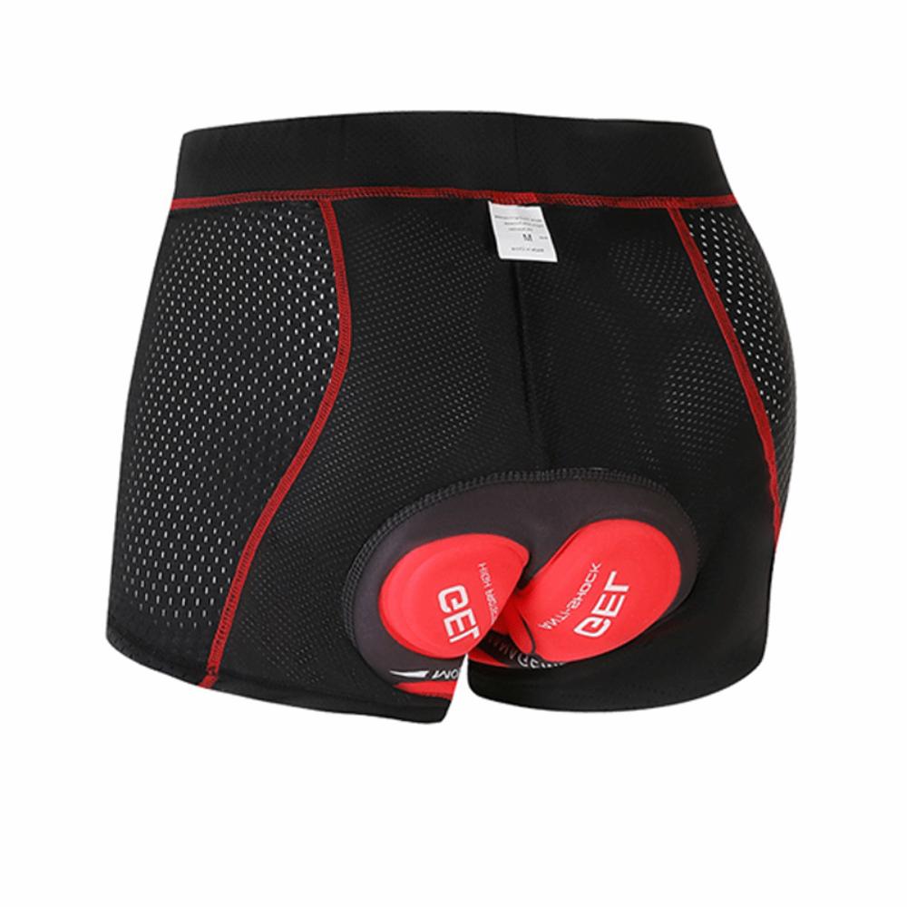 3D Padded Riding Underpants Polyester, Silicone Cycling Shorts Bike Shorts Mountain Bike Riding