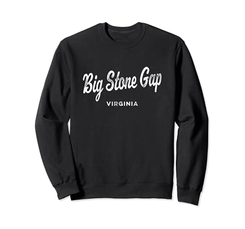

Big Stone Gap Virginia VA Vintage Athletic Sports Script Sweatshirt