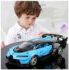 Samochód Zdalnie Sterowany Rc Auto Kierownica Pedały Niebieski