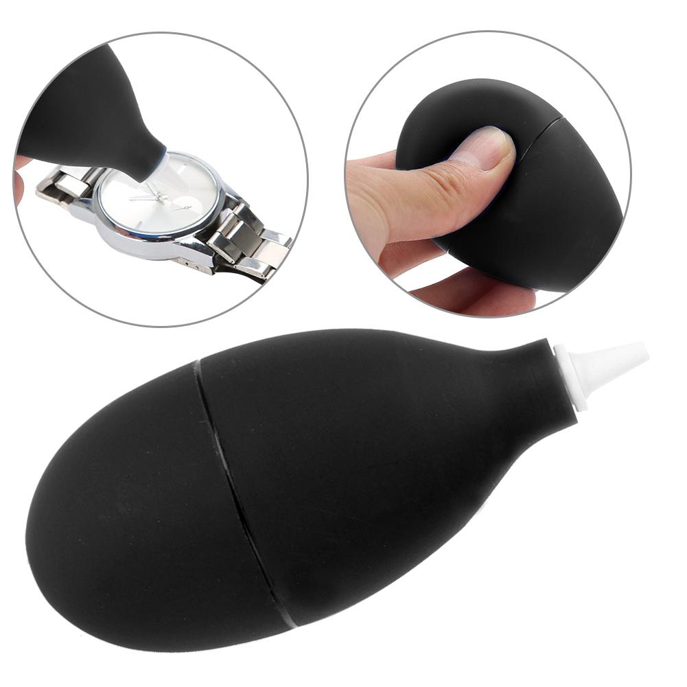 Dust Blower Pump Cleaner Tool for Camera Watch Phone Keyboard Lens Filter Cleaning (Black)