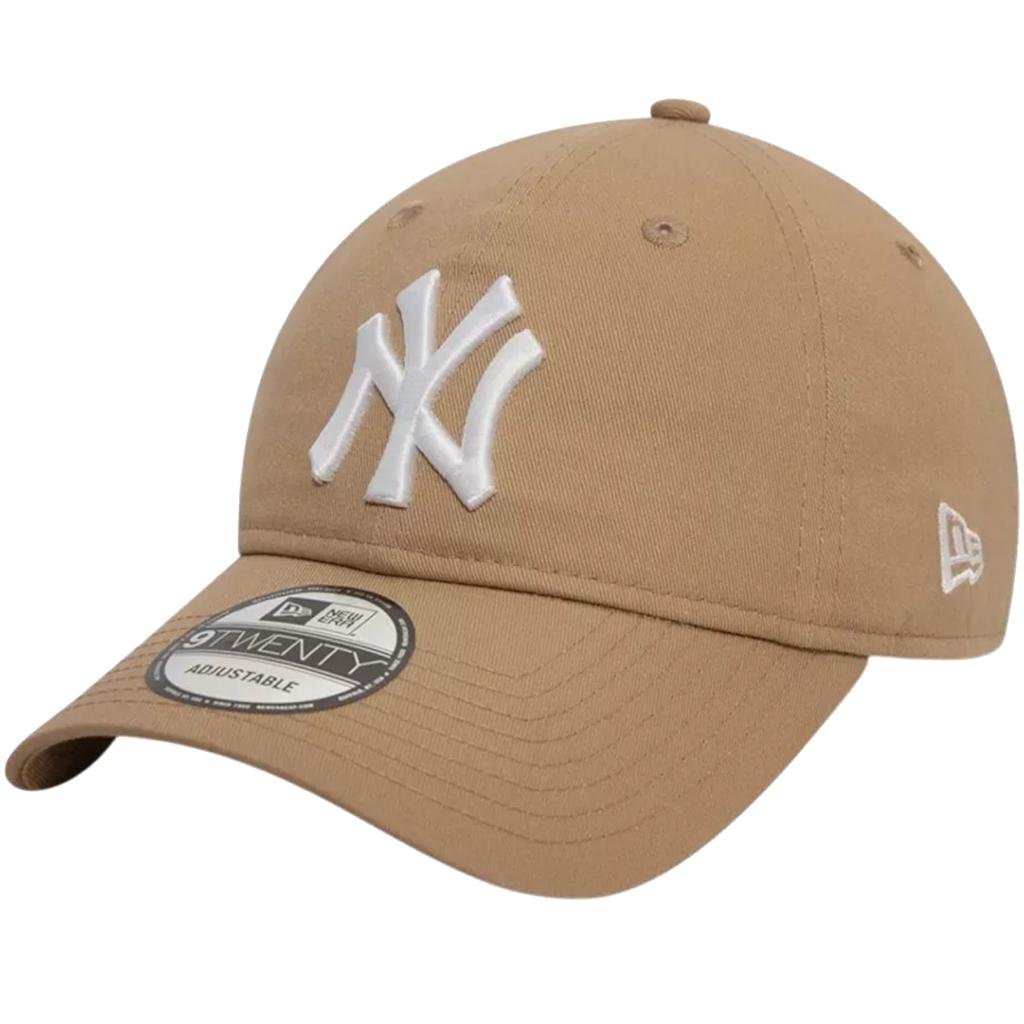 New Era 9TWENTY League Essentials New York Yankees Cap, Mens beige Cap