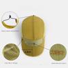 Foldable Mesh Baseball Cap Adjustable Sun Visor Cap Fashion Quick Drying Baseball Cap  Unisex