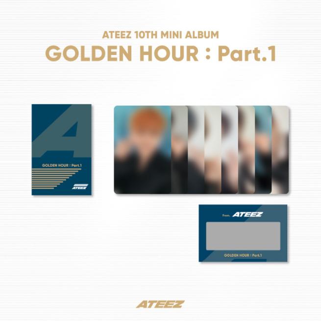

Предзаказ ATEEZ GOLDEN HOUR: Часть 1. Набор фотографий и скретч-карт 1st MD