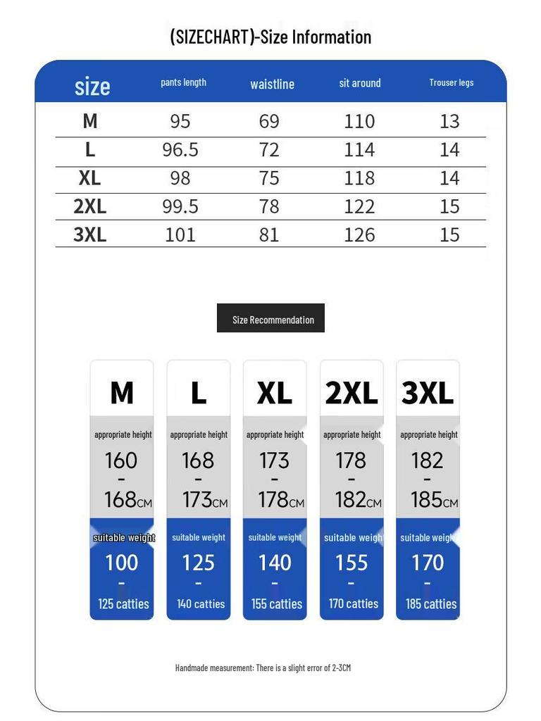 JEANSWEST Men's Cotton Loose Fit Cargo Jogger Pants