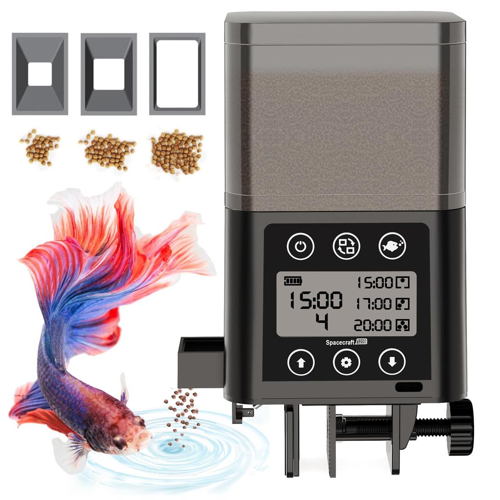 Amazon Tetra Auto Feeder Aquarium Central Aqua One Dial A Diet