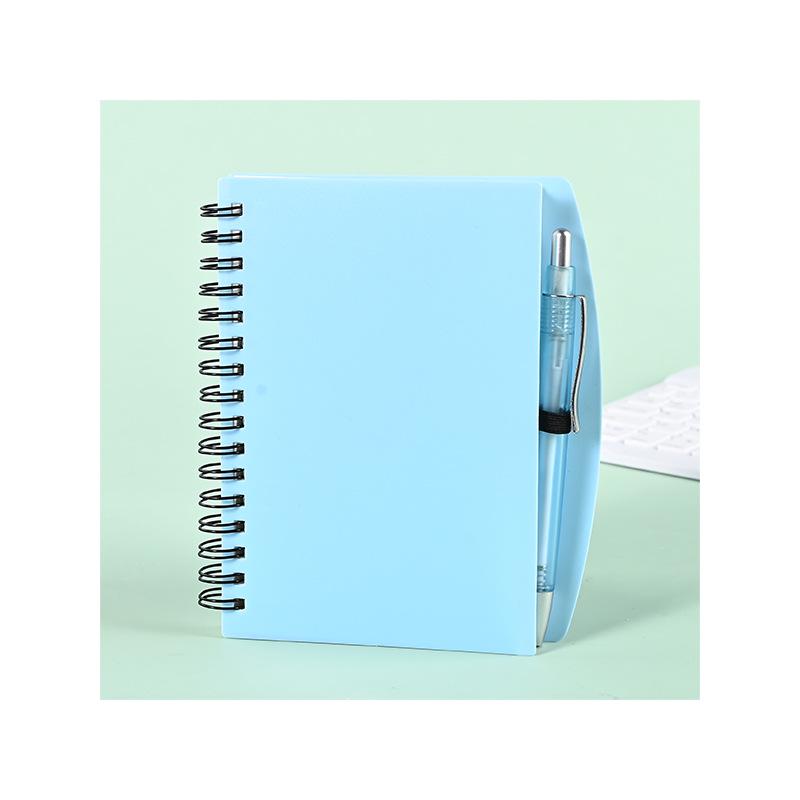 Stylish Spiral Notebook with Pen Holder for School, Training, Corporate Promotions & Custom Work Logs