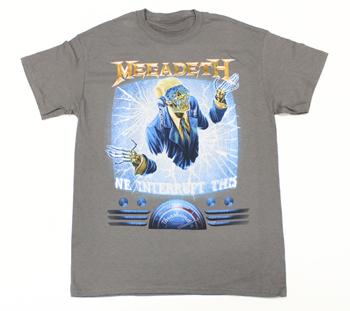 Vic Head Grid Megadeth Band TShirt Cotton Graphic Tee Unisex Unisex Summer Streetwear