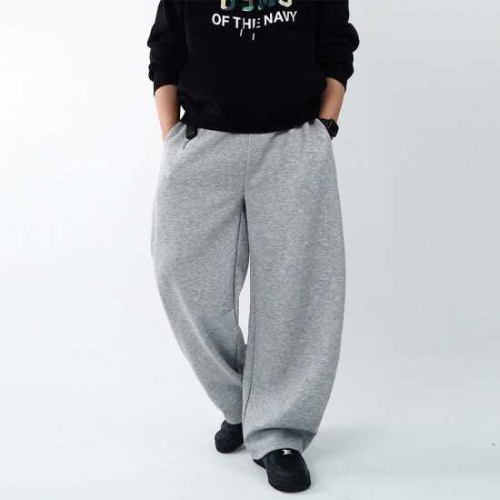 Onl Men S Curved Wide pantS Balloon SweatpantS