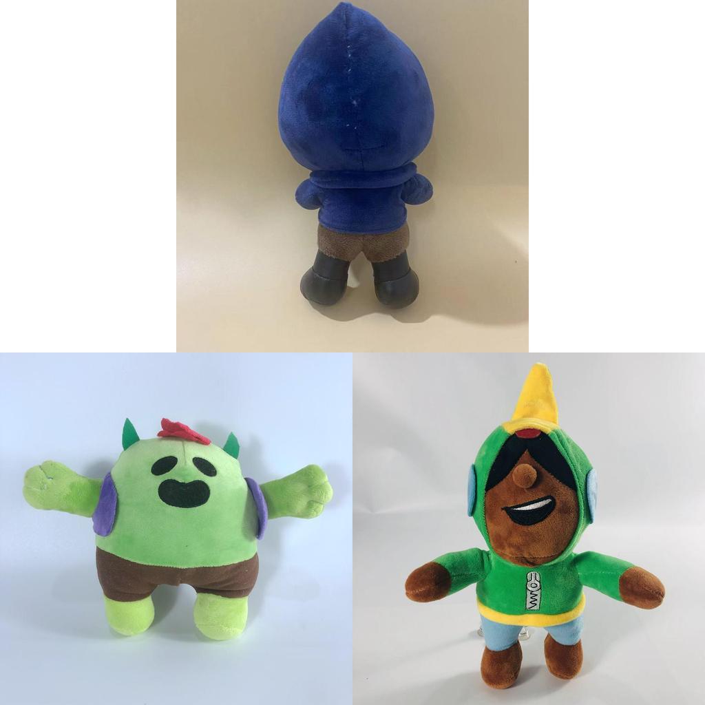 Brawl Stars Cactus Plush Toy With Soft Short Pile For Collectors And Kids