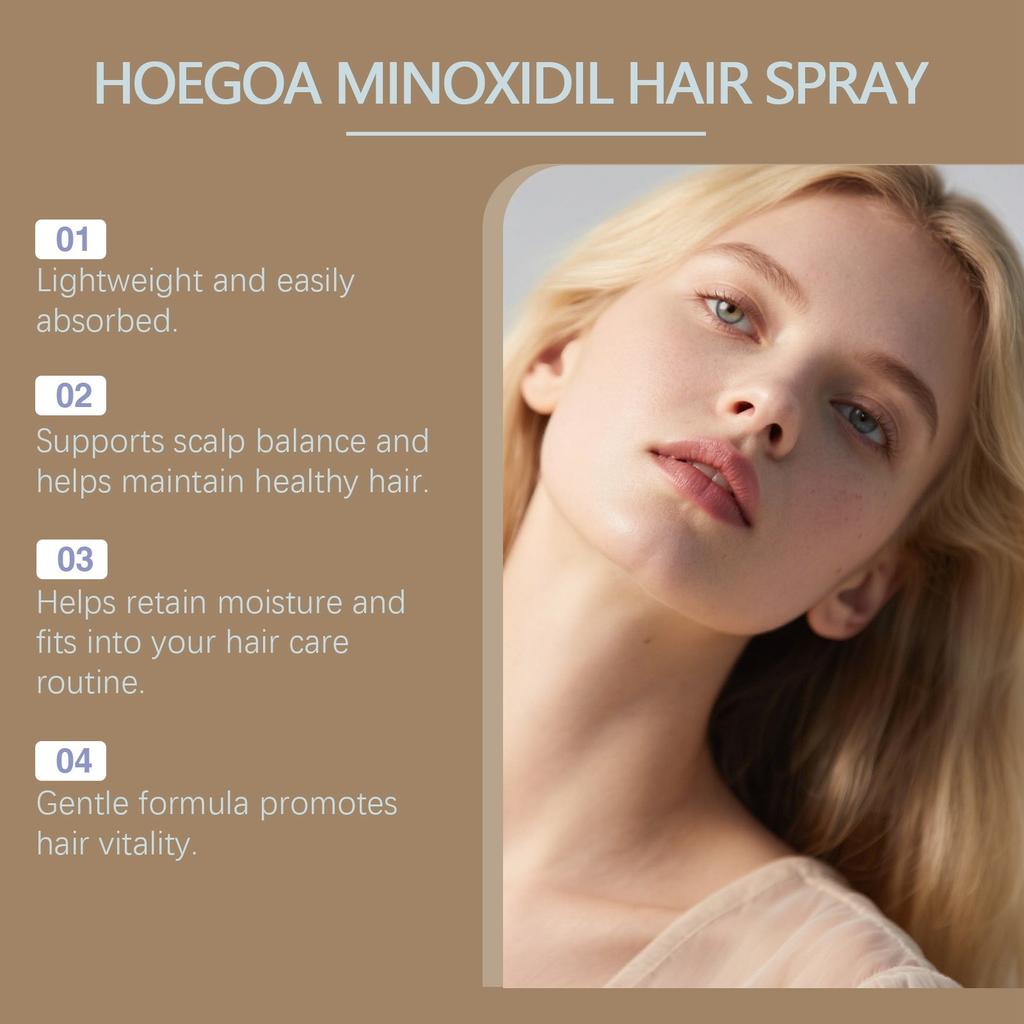 Scalp Care Spray, Scalp Moisturizing Spray, Water-oil Balance Promoting Hair Growth Moisturizing Spray,30ml