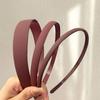 3Pcs Simple Hair Bands for Women Men Frosted Headband Multi-style Washing Solid Color Hair Hoop Girl Hair Accessories Headwear