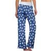 Women's Casual Sports Pants Vintage Printed Pajama Pants With Pockets