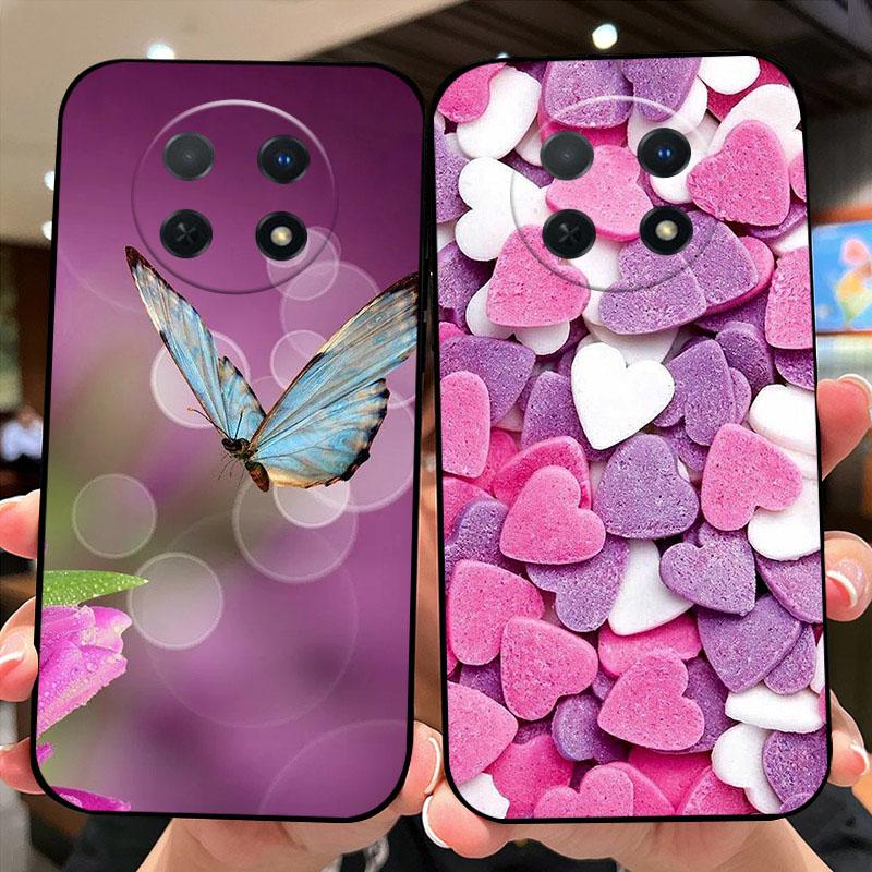 For Huawei Nova Y91 Case STG-LX1 Color Printing TPU Silicone Phone Cover For Huawei Enjoy 60X Shockproof Coque Fundas Cartoon